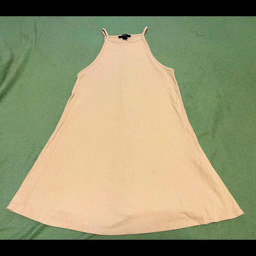 Forever21 Beige Halter Dress